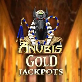 Anubis Gold Jackpots logo by Inspired Gaming at Vox Casino