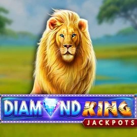 Diamond King Jackpots slot visual from SpinPlay Games available on leregal.pl