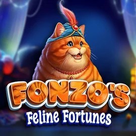Fonzos Feline Fortunes slot logo by Pragmatic Play at Vox Casino