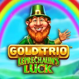 Gold Trio Leprechaun's Luck casino game by Playtech – featured logo at Vox Casino