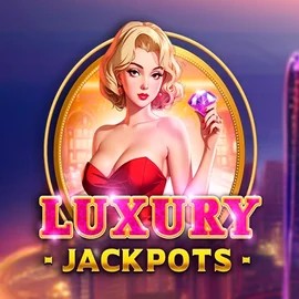 Luxury Jackpots online game logo by Triple Cherry on leregal.pl