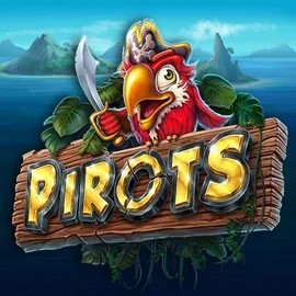 Pirots slot logo by ELK Studios at Vox Casino
