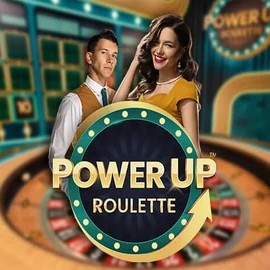 PowerUP Roulette online game logo by Pragmatic Play on leregal.pl