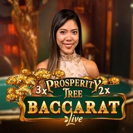 Live Casino logo of Prosperity Tree Baccarat from Evolution at Vox Casino