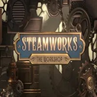 Slots logo of Steamworks The Workshop from Peter & Sons at Vox Casino