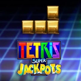 Tetris Super Jackpots logo by WMS at Vox Casino