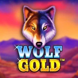 Wolf Gold game by Pragmatic Play – logo hosted on Vox Casino