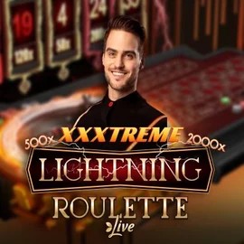 XXXtreme Lightning Roulette logo by Evolution at Vox Casino